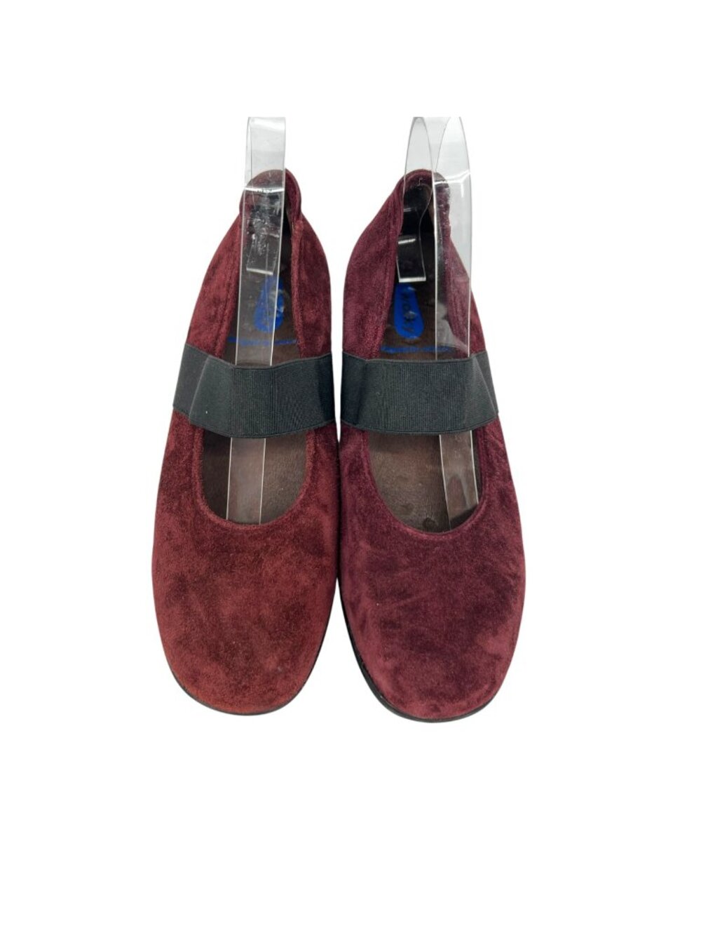 Wolky Mary Jane Comfort Walking Shoes Burgundy Suede Size 40 EU 9 US